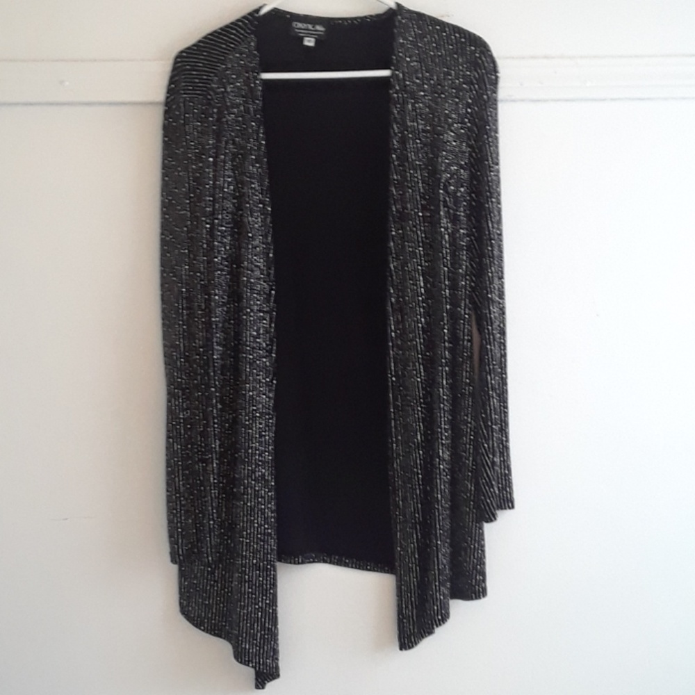 Blinged out cardigan